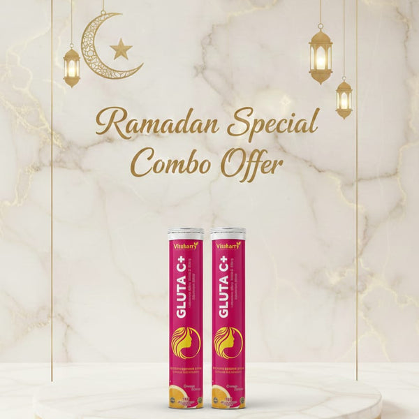 Vitaberry Gluta C+ Effervescent Tablets 15s-One Month Combo(30Tabs)